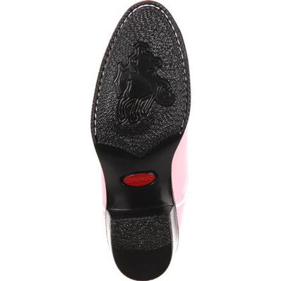 Bota vaquera rosada para niñas Durango, , large