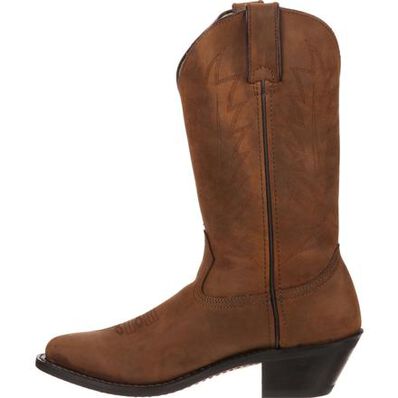 Bota vaquera color bronceado para dama Durango, , large