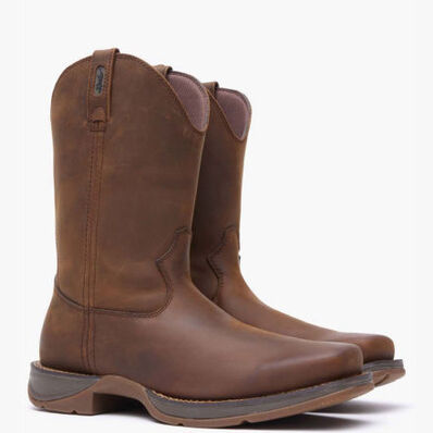 Bota vaquera sin cordones marrón Rebel de Durango, , large