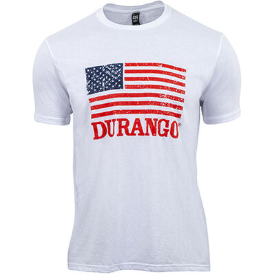 Durango® Unisex Triblend Tshirt, WHITE, large