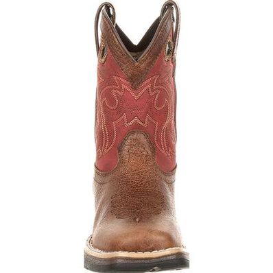 Lil' Rebel™ by Durango® Little Kids' Waterproof Western Saddle Boot, , large