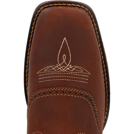 Botas de trabajo vaqueras con punta de acero impermeable para caballeros Durango DB019
