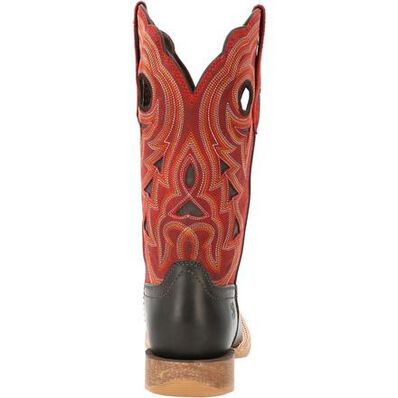 Durango® Lady Rebel Pro™ Women's Black & Crimson Western Boot, , large