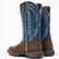 Rebel™ by Durango® Saddle Brown Denim Blue Western Boot, , large