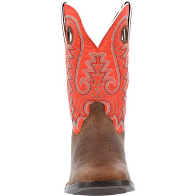 Durango® Westward™ Dark Hickory and Chili Red Western Boot, , large