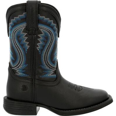 Lil' Rebel Pro™ by Durango® Big Kid's Black Onyx Western Boot, , large