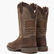 Rebel™ by Durango® Brown Distressed Flag Embroidery Western Boot, , large