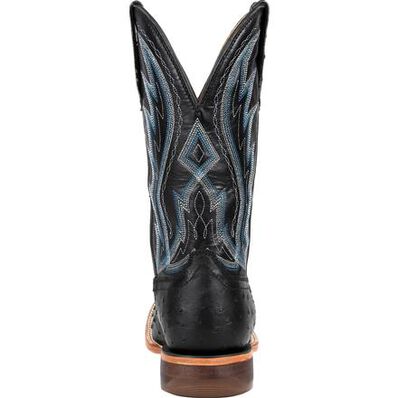 Durango® Premium Exotic Full-Quill Ostrich Midnight Western Boot, , large