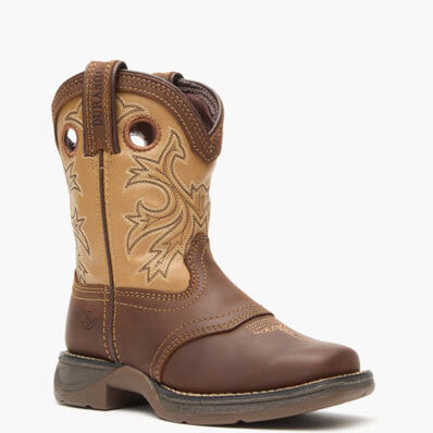 Lil’ Rebel™ by Durango® Little Kids’ Brown Tan Western Boot, , large