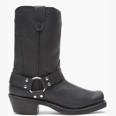 Bota vaquera con arnés negra de Durango, , large