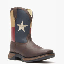 Bota vaquera para niños con bandera Lil' Durango Texas