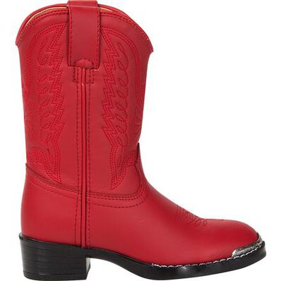 Botas vaqueras rojas para niños pequeños Durango, , large