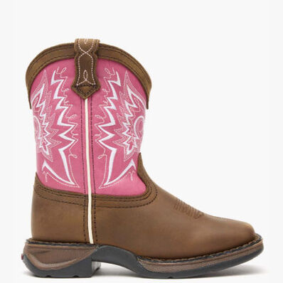 Bota vaquera para niños pequeños Durango Little Kid Let Love Fly, , large