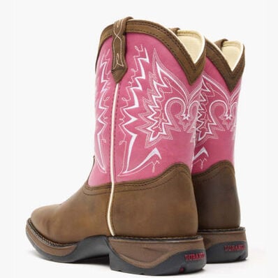 Bota vaquera para niño grande Lil' Durango Big Kid Let Love Fly, , large