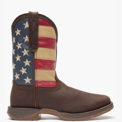 Bota vaquera sin cordones Patriotic Rebel de Durango, , large