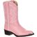 Bota vaquera rosada para niñas Durango, , large