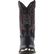 Bota vaquera para niños pequeños Durango con estampado de lagarto negro Durango Little Kid, , large