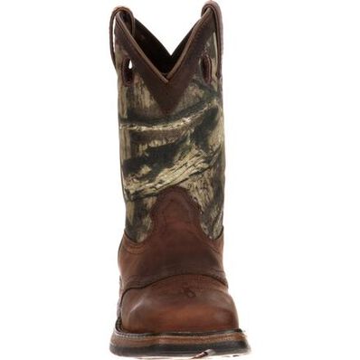 Bota vaquera de montura para niño grande Lil' Durango Big Kid Camo, , large