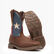 Bota vaquera de bandera de Texas con punta de acero Rebel by Durango, , large