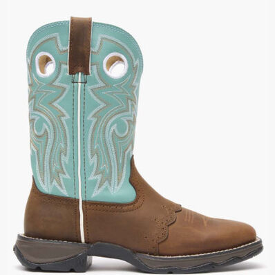 Bota vaquera para mujer Powder n' Lace Saddle Lady Rebel de Durango, , large