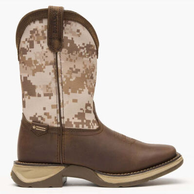 Lil' Rebel™ by Durango® Big Kids Desert Camo Western Boot, , large