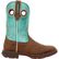 Lady Rebel™ by Durango® Women's Tan & Seashore Blue Saddle Western Boot, , large