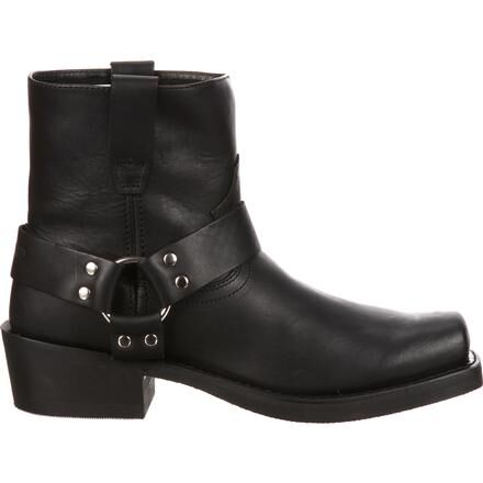 Botas Durango N. DB710 Botas con arnes de cuero negras para hombres