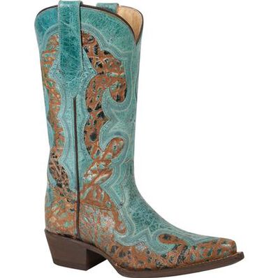 Bota vaquera Durango Women Ole 66 Overlay para mujeres, , large