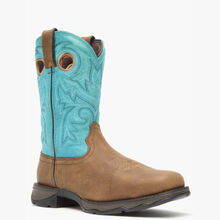Bota vaquera Lady Rebel de Durango con punta de acero para damas.