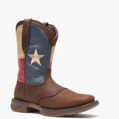 Bota vaquera sin cordones Durango Patriotic, , large