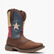 Bota vaquera sin cordones Durango Patriotic, , large