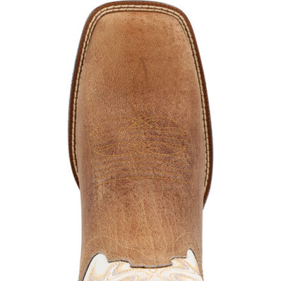 Durango® Westward™ Weathered Tan White Western Boot, , large