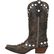 Crush™ by Durango® Women's Onyx Floral Western Boot, , large