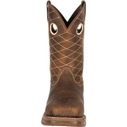 Botas de trabajo vaqueras con punta de material compuesto y marron Workin Rebel de Durango DB4354