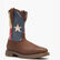 Bota vaquera de bandera de Texas con punta de acero Rebel by Durango, , large