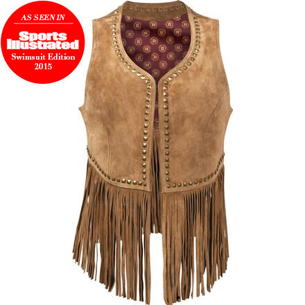 Chaleco de flecos clearance