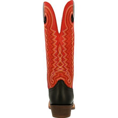 Durango® Rebel Pro™ Black Buckaroo Western Saddle Boot, , large