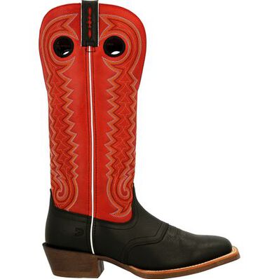 Durango® Rebel Pro™ Black Buckaroo Western Saddle Boot, , large