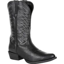Durango® Rebel Frontier™ Black Western R-Toe Boot