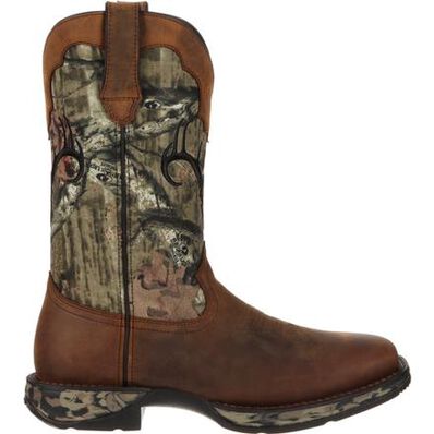 bota vaquera Rebel by Durango impermeable con camuflaje de venado Skull, , large