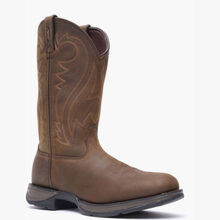 Bota vaquera sin cordones chocolate Rebel de Durango