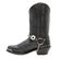 Bota vaquera con arnés negra de Durango, , large