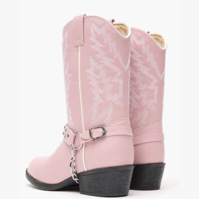 Botas vaqueras Durango para niños rosadas con imitación de diamantes Durango Little Kid, , large