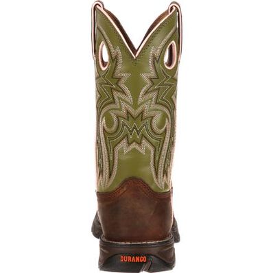 Bota vaquera para mujer Powder n' Lace Saddle Lady Rebel de Durango, , large