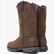 Bota vaquera sin cordones chocolate Rebel de Durango, , large