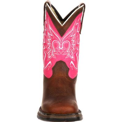 Bota vaquera para niños Lil' Durango Toddler Let Love Fly, , large