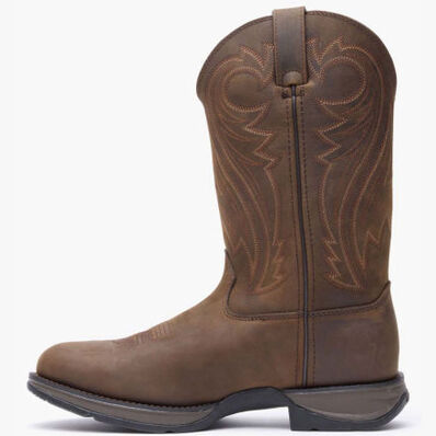 Bota vaquera sin cordones chocolate Rebel de Durango, , large