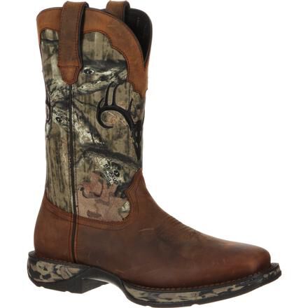 bota vaquera Rebel by Durango impermeable con camuflaje de