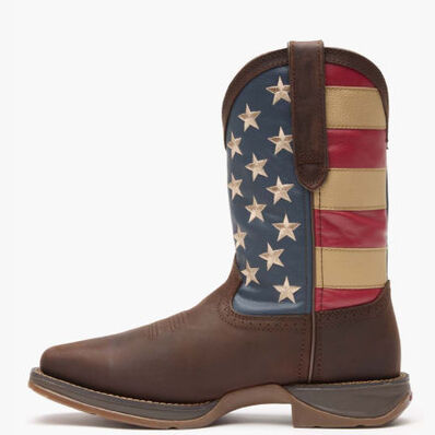 Bota vaquera sin cordones Patriotic Rebel de Durango, , large