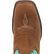 Lady Rebel™ by Durango® Women's Tan & Seashore Blue Saddle Western Boot, , large
